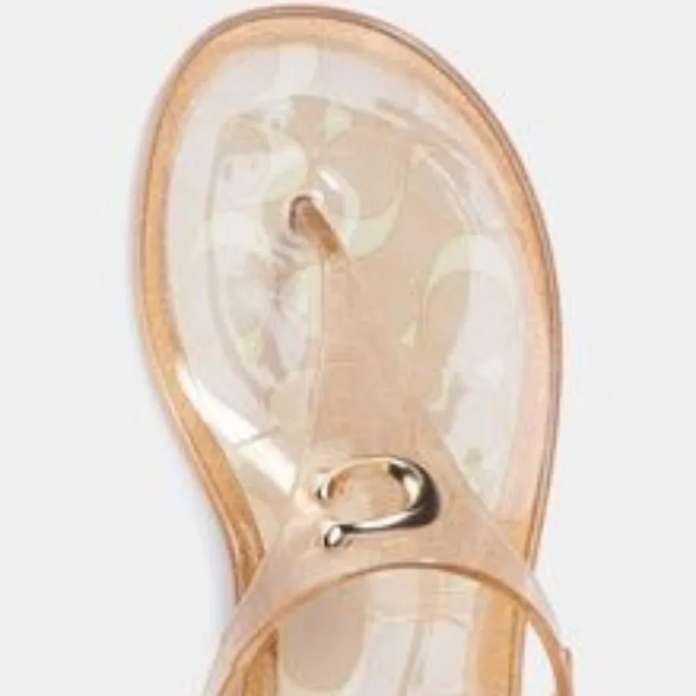 Coach Jelly Slingback Thong Sandals - Picture 10 of 11